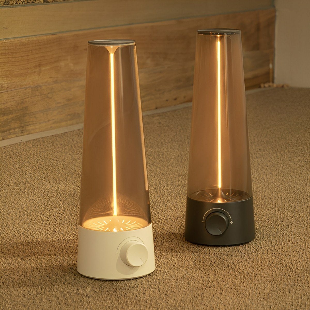 Lavisa - Vintage Cone Rechargeable LED Table Lamp