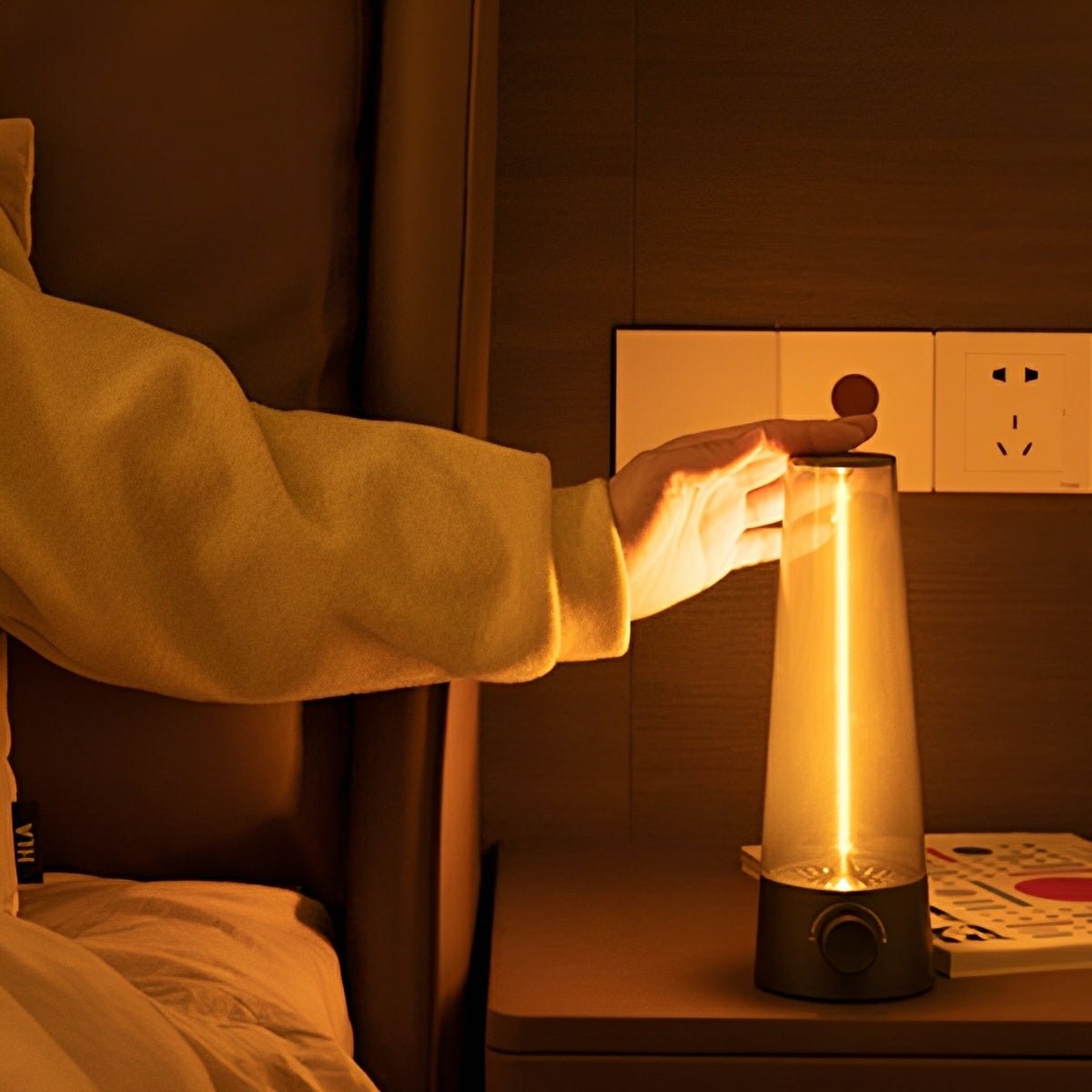 Lavisa - Vintage Cone Rechargeable LED Table Lamp