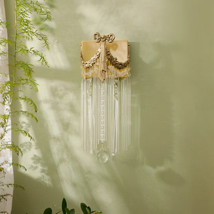Lavisa - Vintage Crystal Bow Tie Wall Sconce