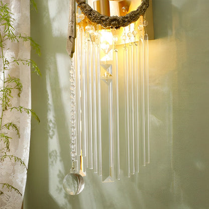 Lavisa - Vintage Crystal Bow Tie Wall Sconce