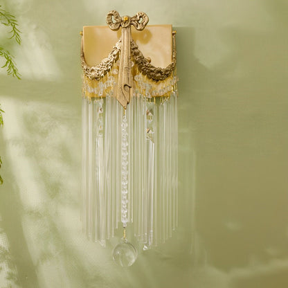Lavisa - Vintage Crystal Bow Tie Wall Sconce