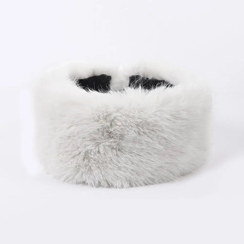 Lavisa - Fluffy Faux Fur Winter Headband