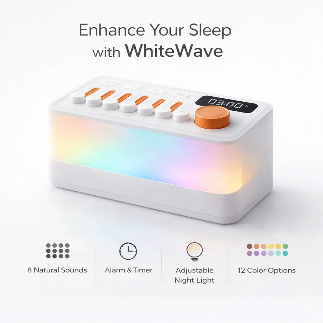 Lavisa - White Noise Sound Machine and Night Light