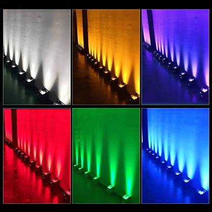 Lavisa - Wireless WiFi RGB LED Spotlight Ambient Party Lighting