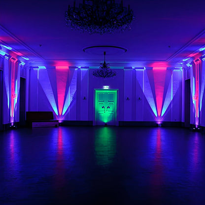 Lavisa - Wireless WiFi RGB LED Spotlight Ambient Party Lighting