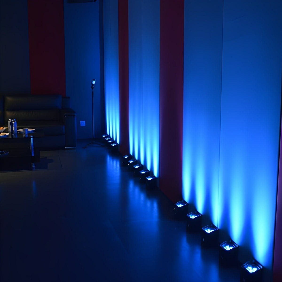 Lavisa - Wireless WiFi RGB LED Spotlight Ambient Party Lighting