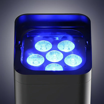 Lavisa - Wireless WiFi RGB LED Spotlight Ambient Party Lighting