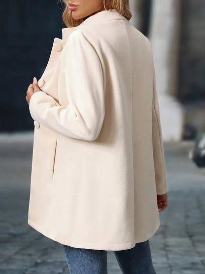 Women's Stand Collar Longline Blazer Jacket - Variant Style 10 | Lavisa