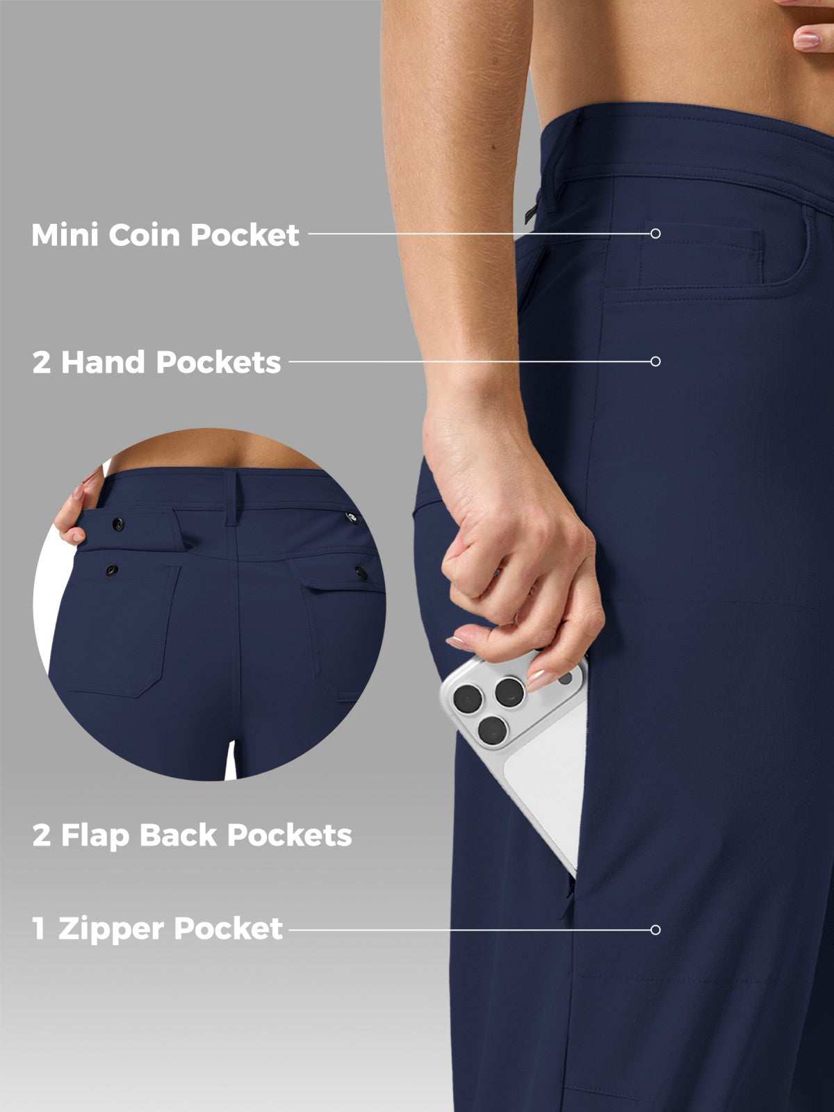 Lavisa - Women's Anywhere Bootcut Travel & Outdoor Pants