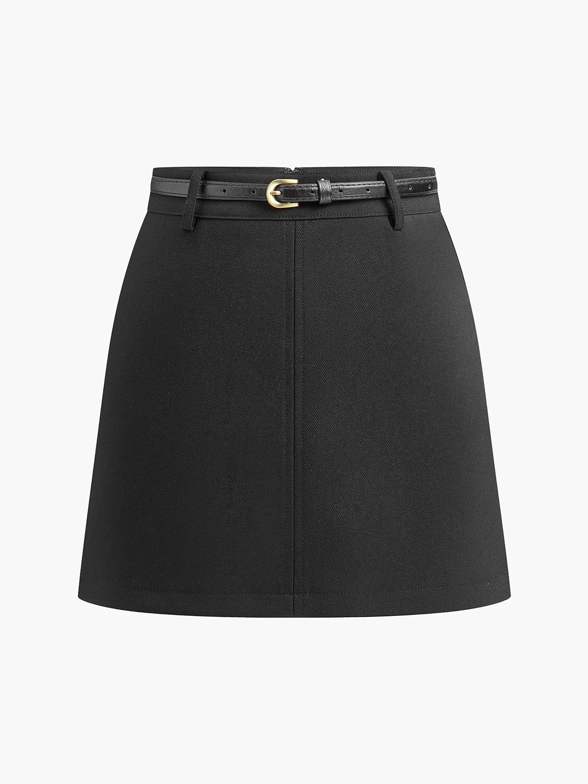 Women's Belted Mini Skirt Mid-Rise Regular Fit - Variant Style 10 | Lavisa