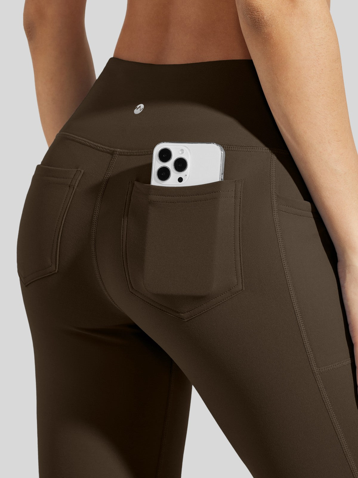 Lavisa - Women's Fleece-Lined Bootcut Yoga Pants - Warm Winter Leggings