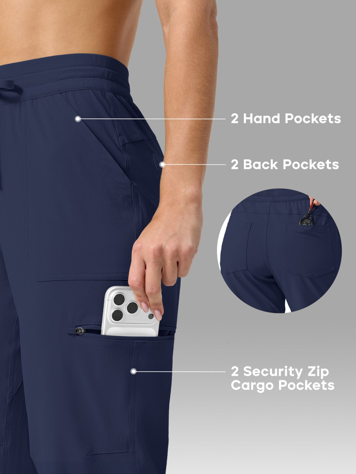 Lavisa - Women's Outdoor Hiking Pants - Quick Dry & Stretch