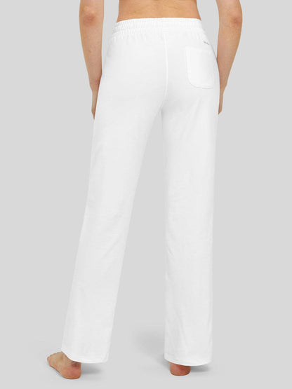 Lavisa - Women's Cotton Blend Straight Leg Lounge Sweatpants