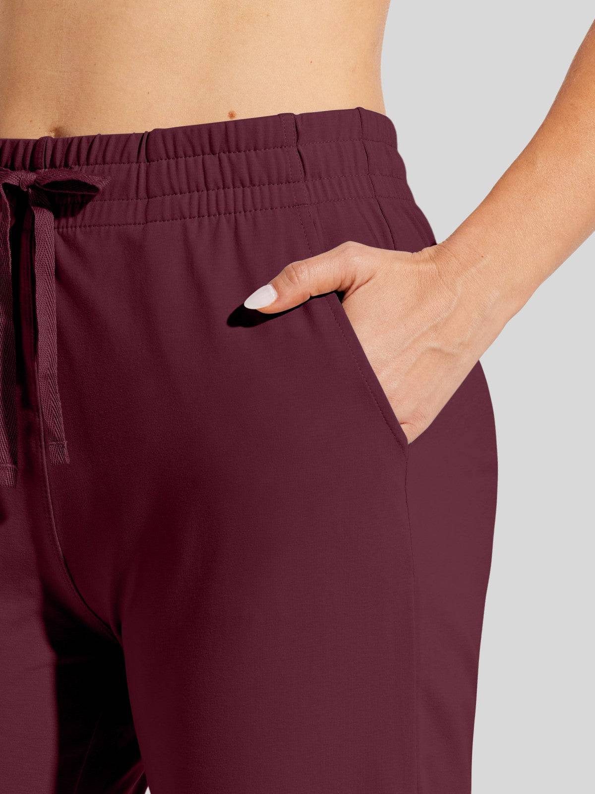 Lavisa - Women's Cotton Blend Straight Leg Lounge Sweatpants