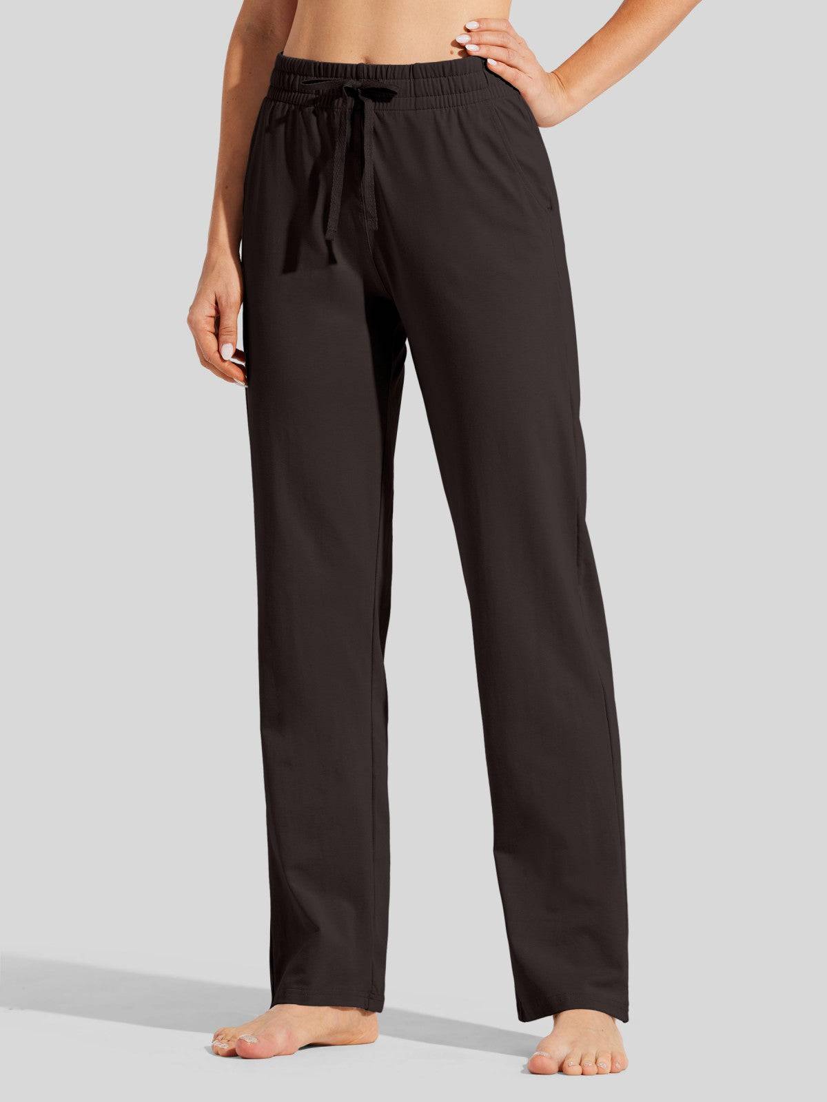 Lavisa - Women's Cotton Blend Straight Leg Lounge Sweatpants