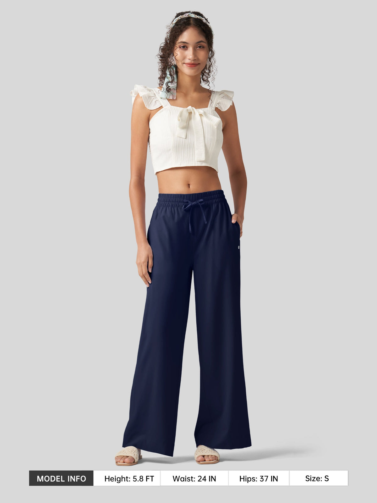 Lavisa - Women's UPF 50+ Beach Cover Up Pants - Quick Dry Wide Leg