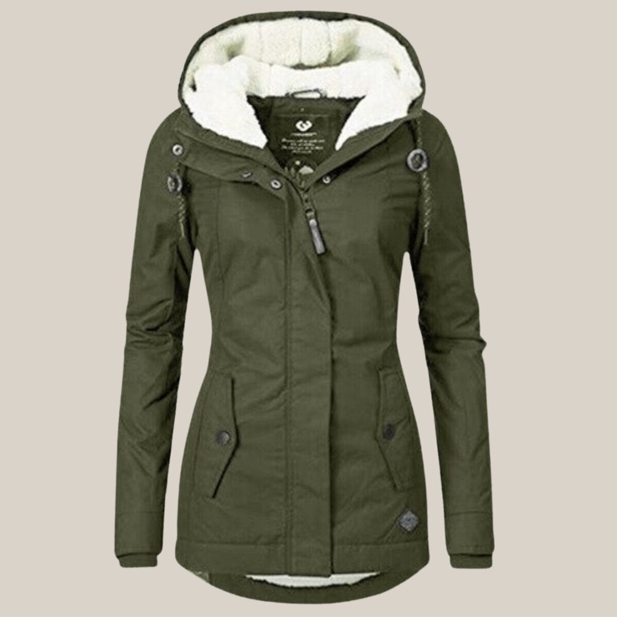 Fleece Lined Hooded Quilted Winter Jacket - Variant Style 7 | Lavisa