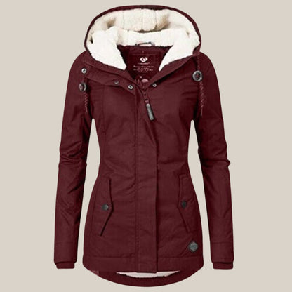 Fleece Lined Hooded Quilted Winter Jacket - Variant Style 8 | Lavisa