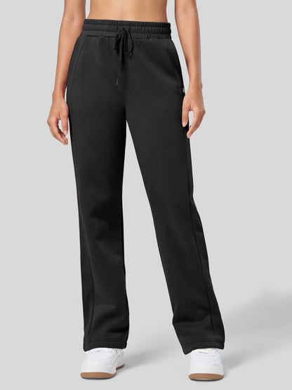 Lavisa - Women's Fleece Straight Leg Sweatpants - Cozy Warmth & Style