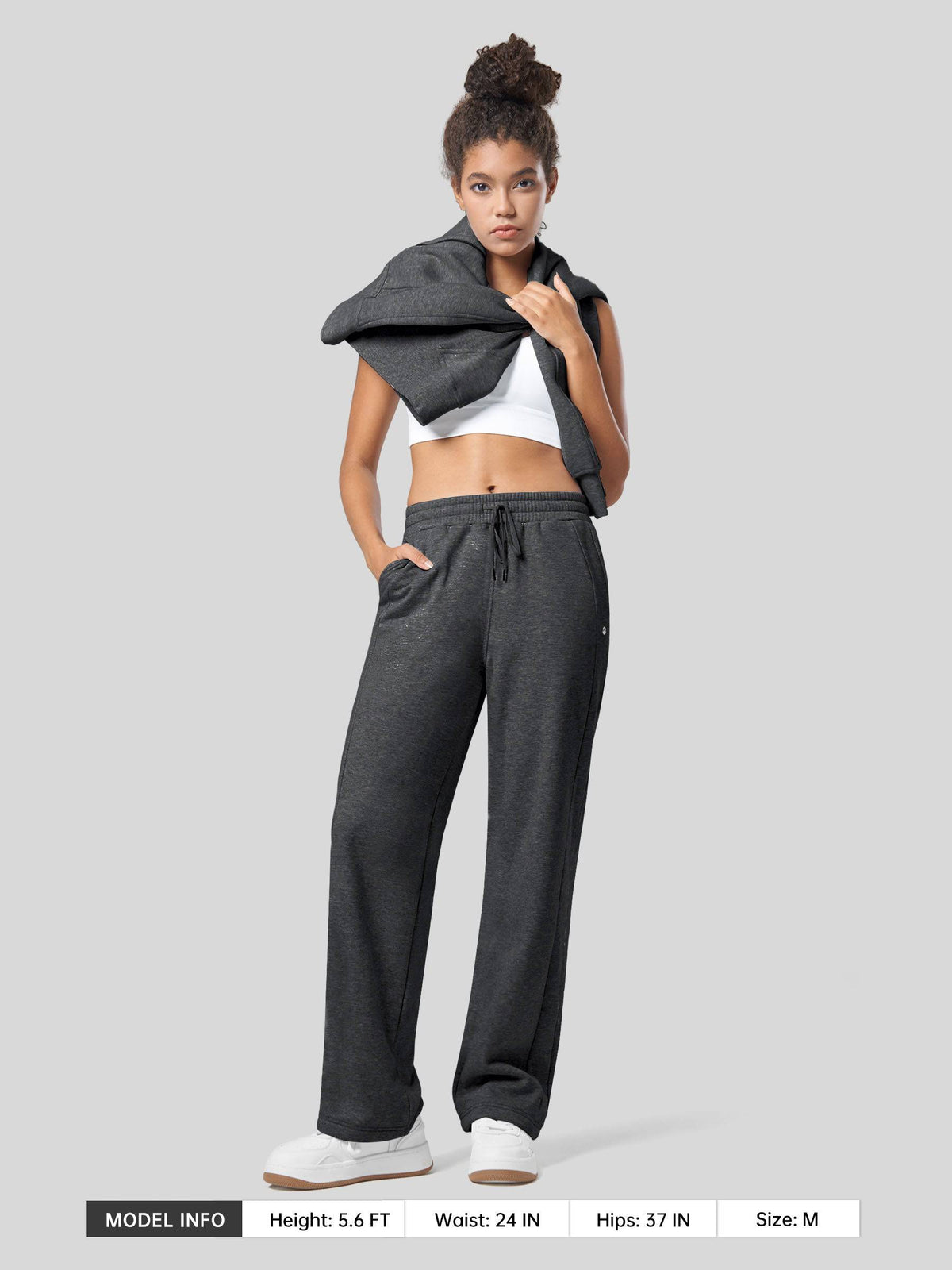Lavisa - Women's Fleece Straight Leg Sweatpants - Cozy Warmth & Style