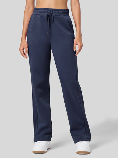Lavisa - Women's Fleece Straight Leg Sweatpants - Cozy Warmth & Style