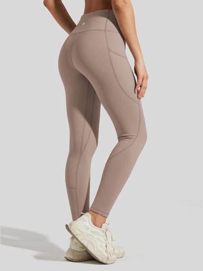 Lavisa - Women's Fluffy Fleece Lined Thermal Leggings with Pockets