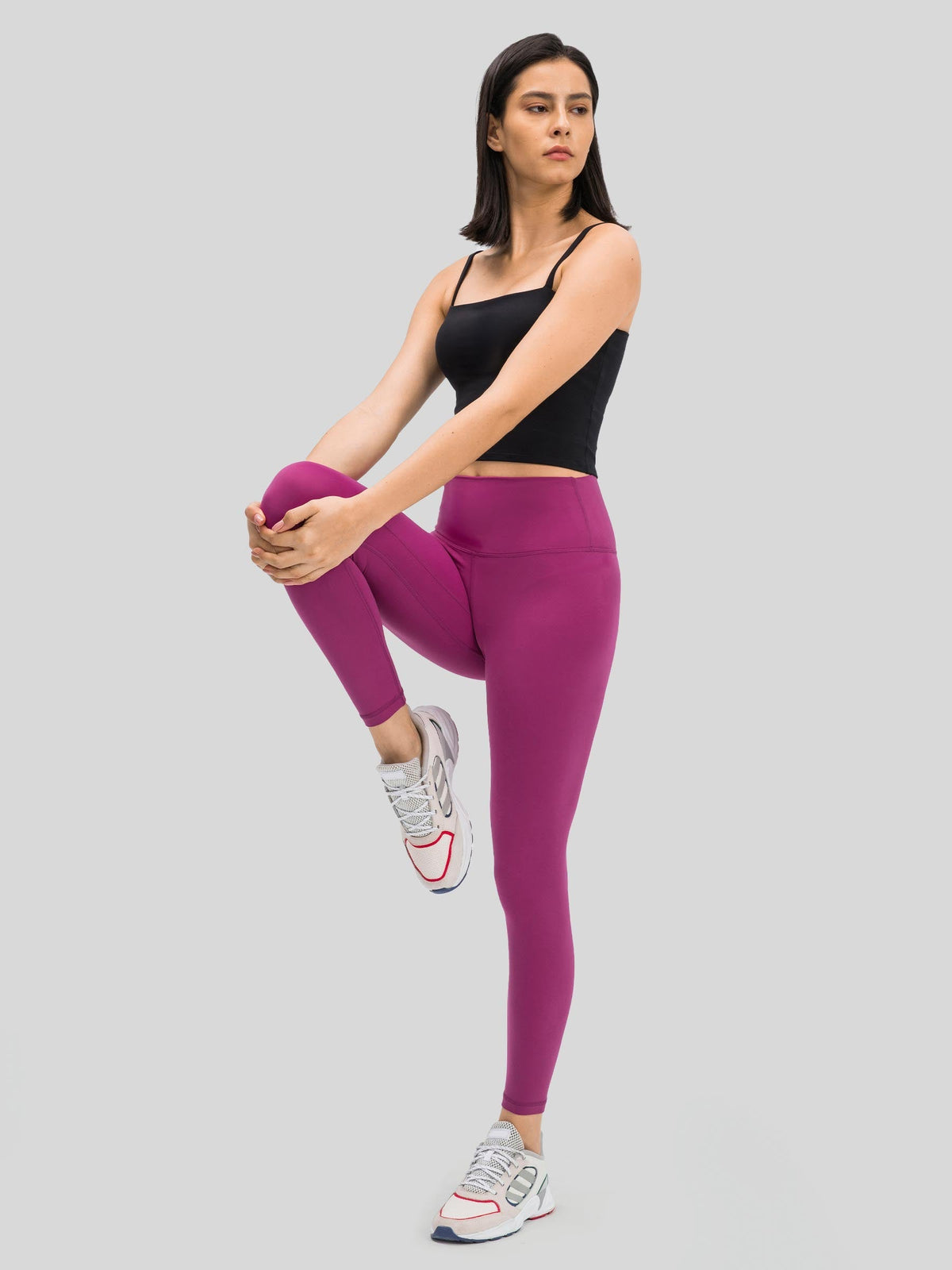 Lavisa - Women's High Rise NakedFeel Leggings - Ultra Soft Yoga & Workout Pants