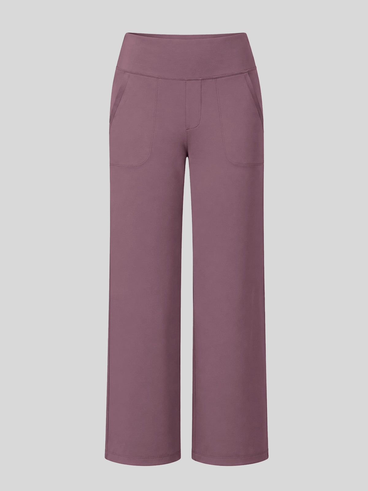 Lavisa - Women's High Rise Yoga Dress Pants - Wide Leg Work Trousers
