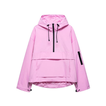 Lavisa - Hooded Pullover Anorak Quilted Windproof Jacket