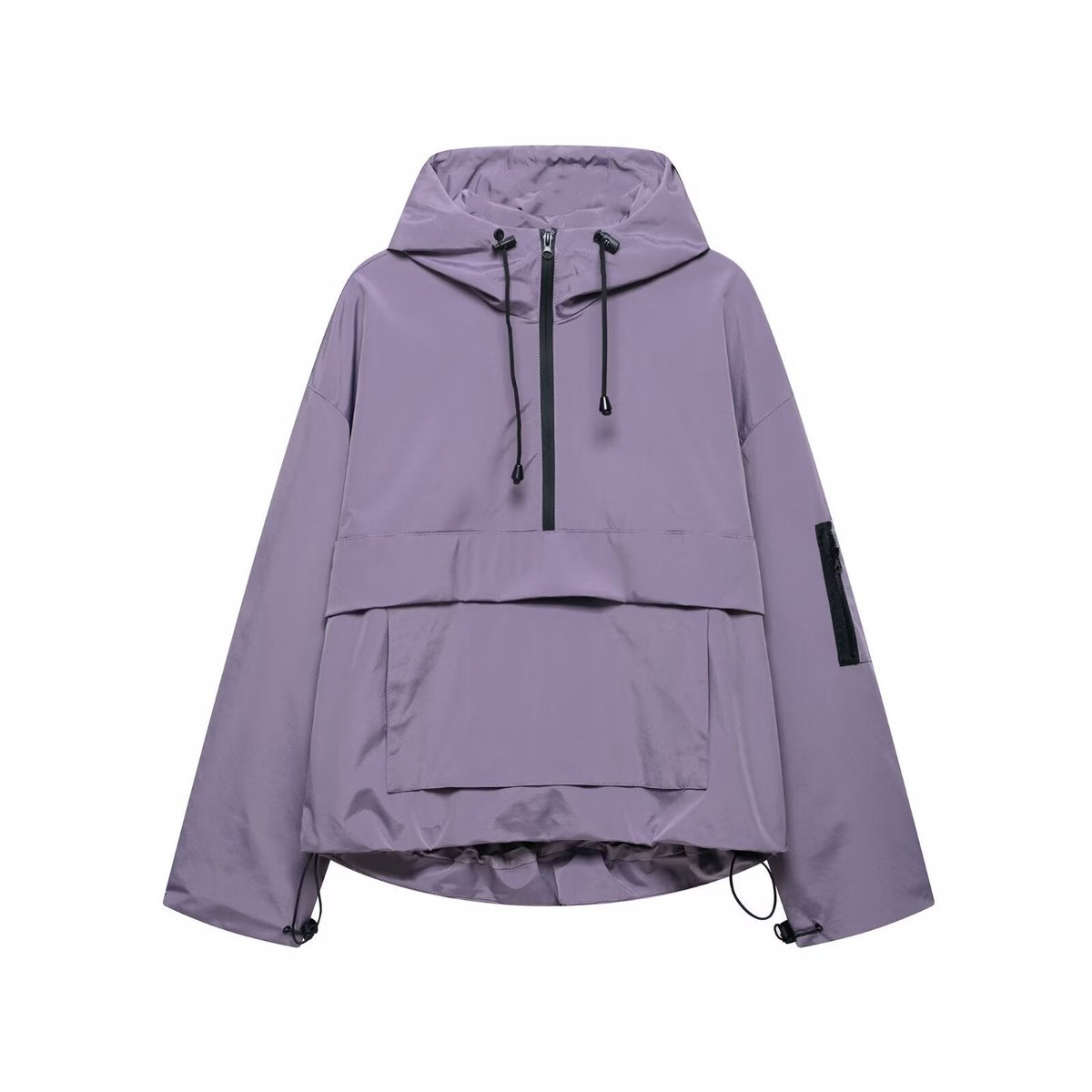 Lavisa - Hooded Pullover Anorak Quilted Windproof Jacket