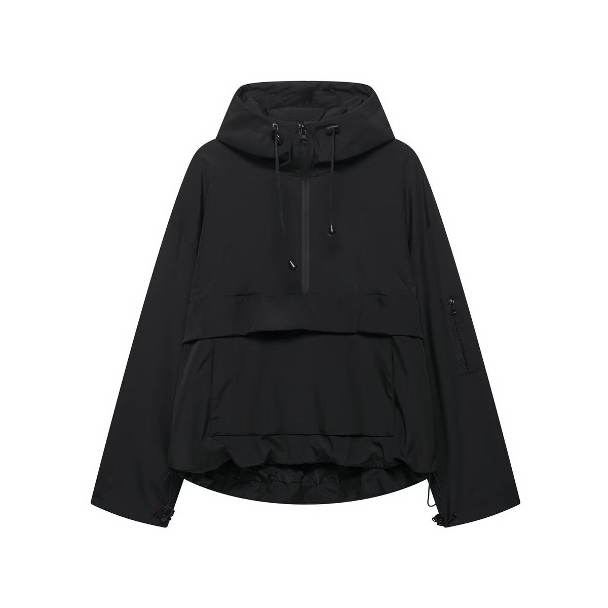 Lavisa - Hooded Pullover Anorak Quilted Windproof Jacket