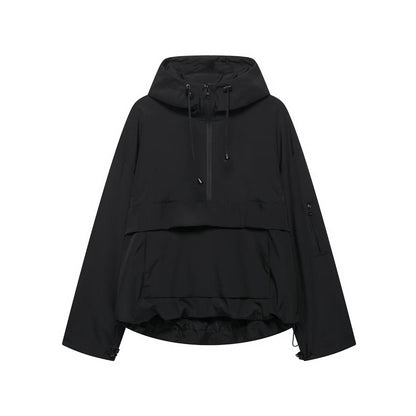 Lavisa - Hooded Pullover Anorak Quilted Windproof Jacket