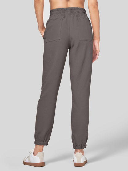 Lavisa - Women's Lightweight Lyocell Linen Joggers - Drawstring