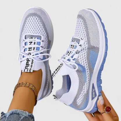 Lavisa - Women's Orthopedic Arch-Support Breathable Mesh Lace-Up Trainers