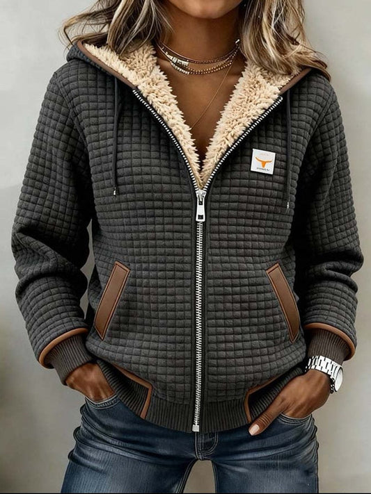 Lavisa - Womens Fleece Lined Quilted Jacket