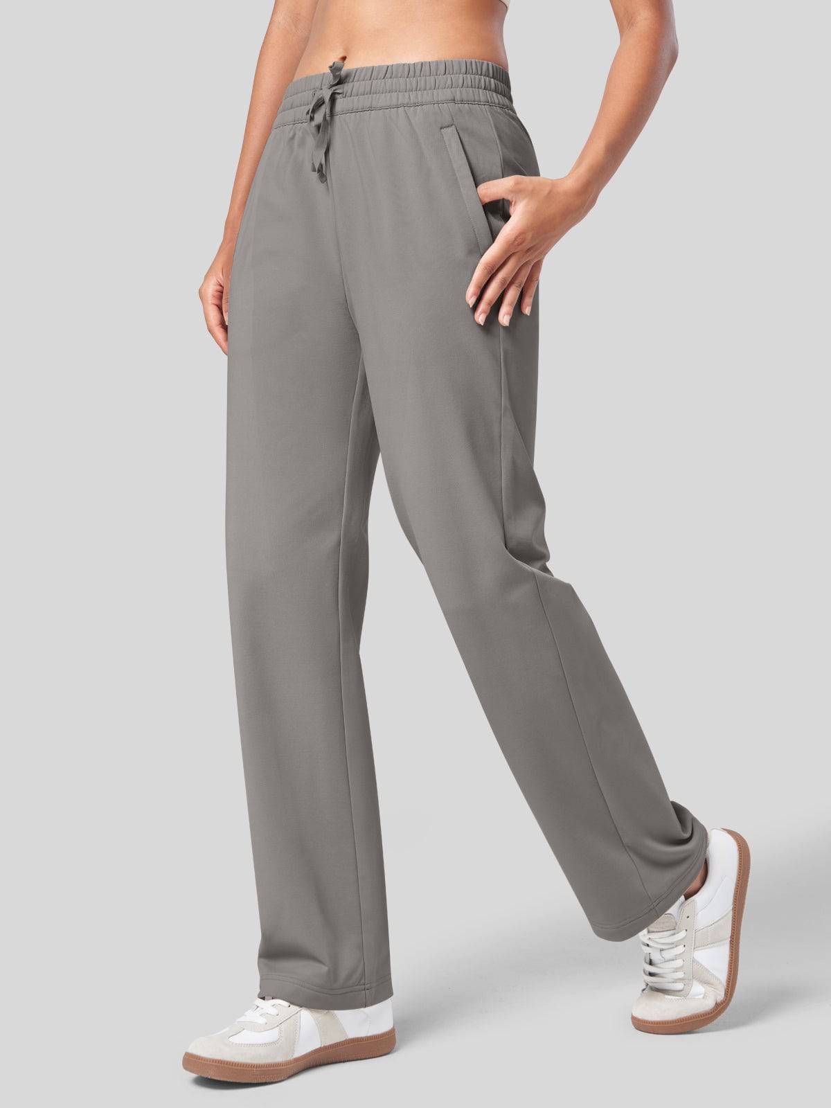 Lavisa - Women's Thermal Waterproof Straight Leg Sweatpants
