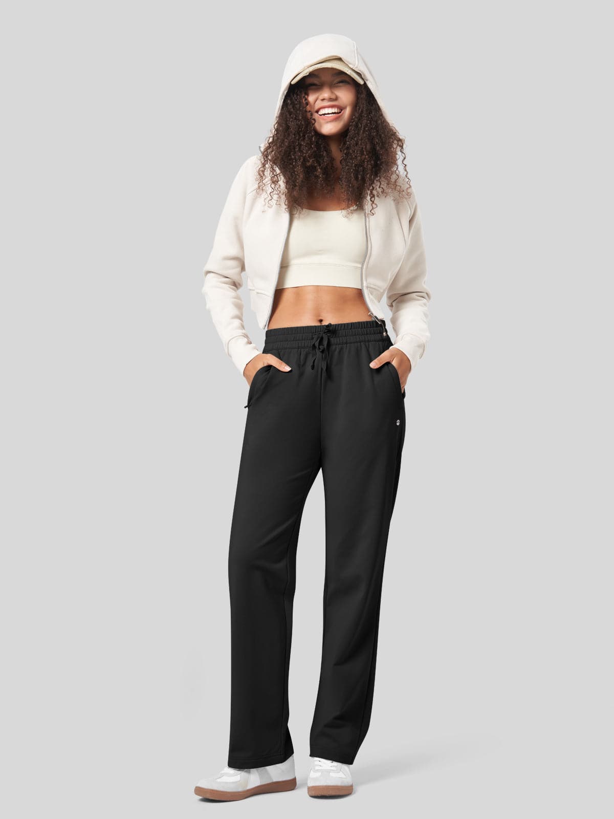 Lavisa - Women's Thermal Waterproof Straight Leg Sweatpants