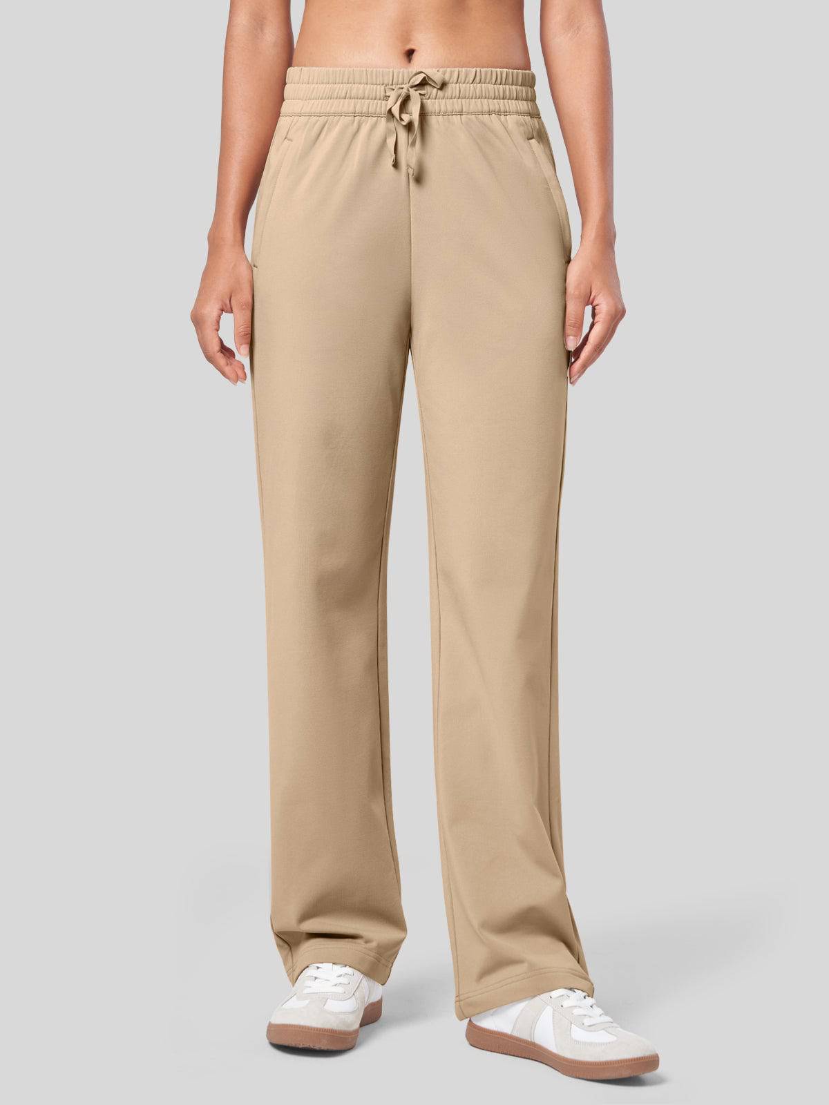 Lavisa - Women's Thermal Waterproof Straight Leg Sweatpants