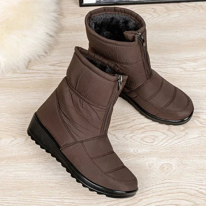 Lavisa - Women's Waterproof Boots Quilted Winter Ankle Snow