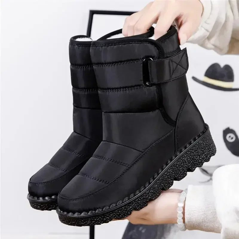 Lavisa - Women's Waterproof Boots Quilted Winter Ankle Snow