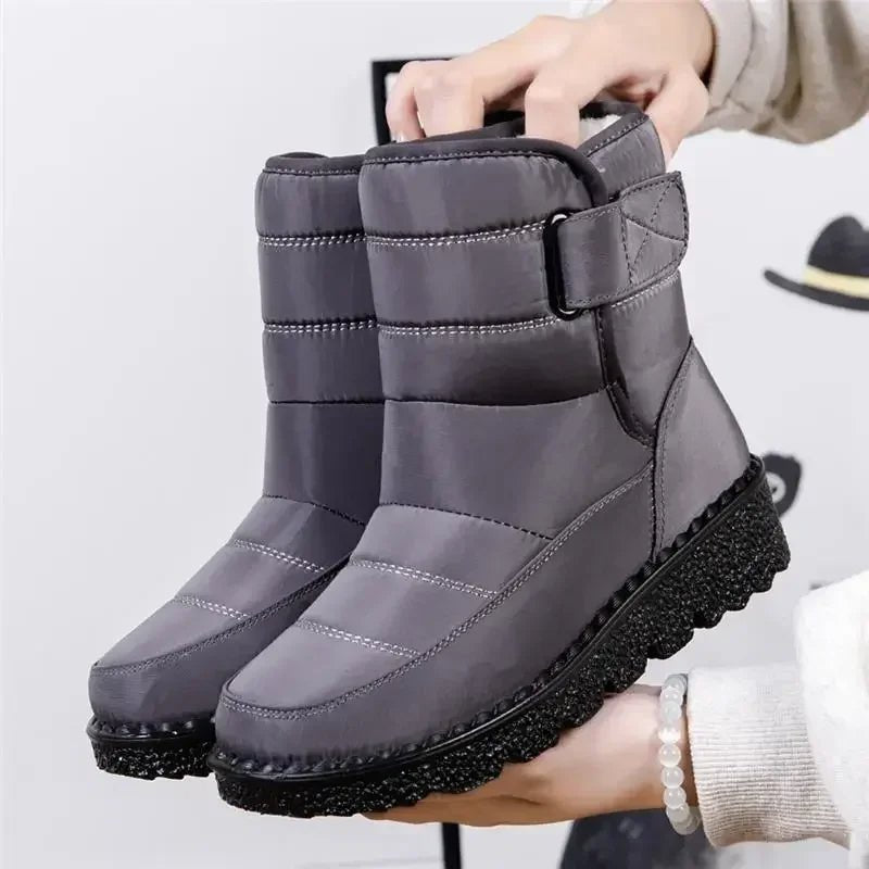 Lavisa - Women's Waterproof Boots Quilted Winter Ankle Snow