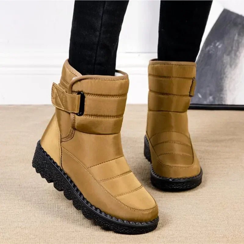 Lavisa - Women's Waterproof Boots Quilted Winter Ankle Snow