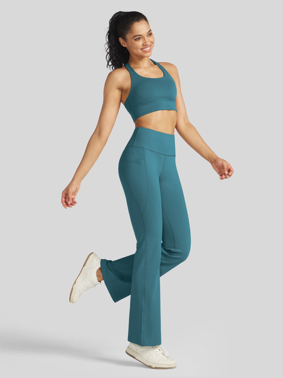 Lavisa - Women's Bootcut Yoga Pants - High Waist Flare Leggings