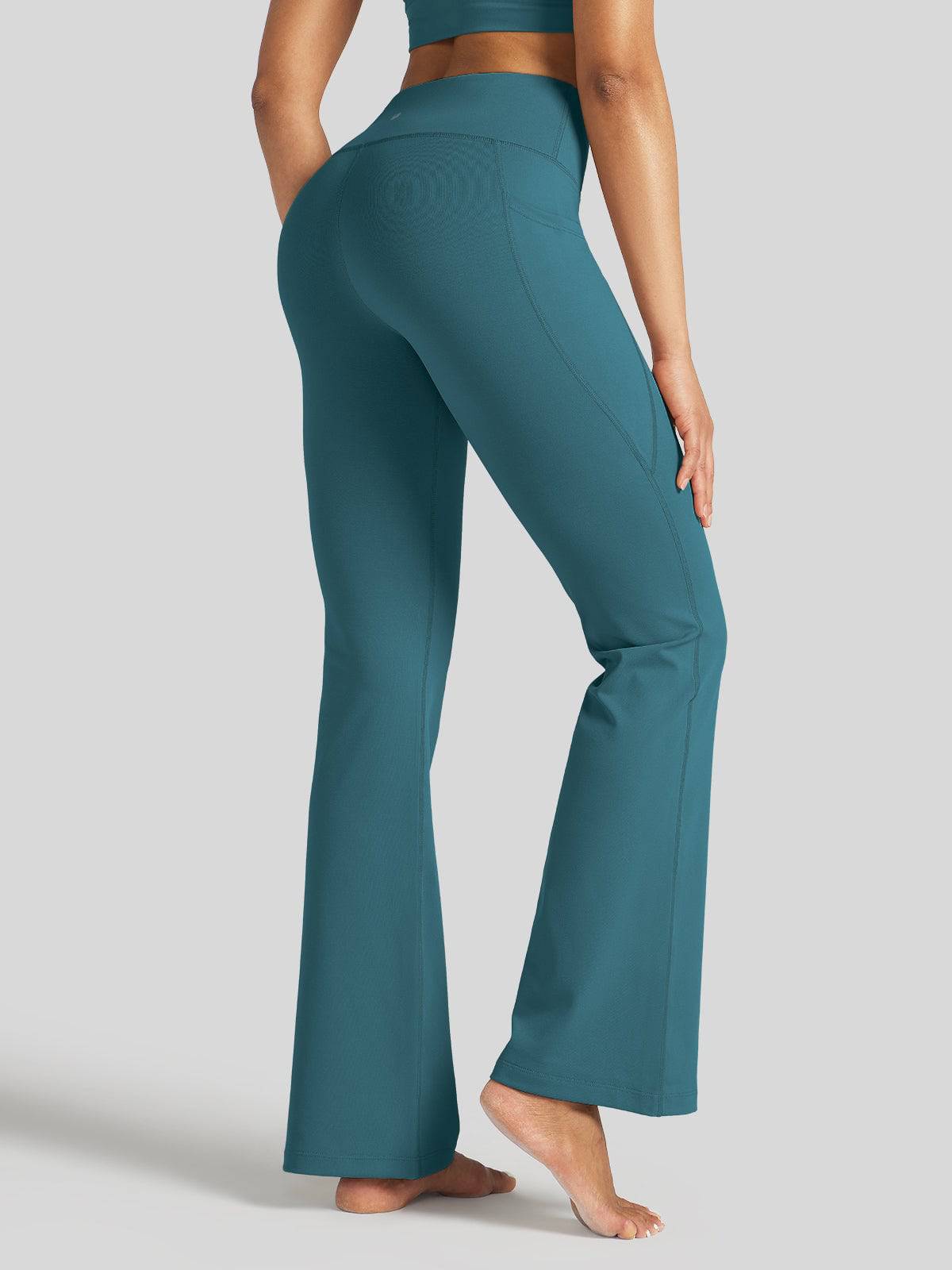 Lavisa - Women's Bootcut Yoga Pants - High Waist Flare Leggings