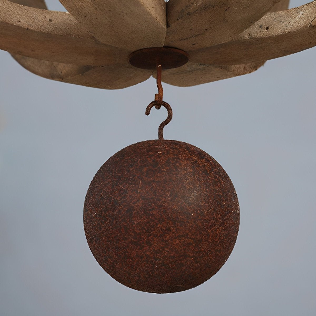 Lavisa - Rustic Wood Candle Chandelier Pendant Light